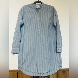 Michael Kors Long Sleeve Striped Dress